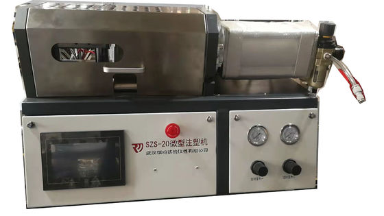 OEM 40T Mini Desktop Plastic Injection Molding Machine 2 Temperature Control Area