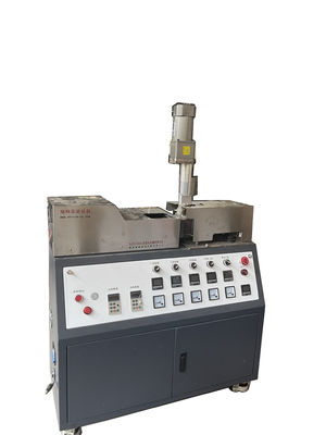 Small Scale Production Mini Lab Extruder with 400x300x400mm Size 110V/220V Voltage and 0-300°C Temperature Range