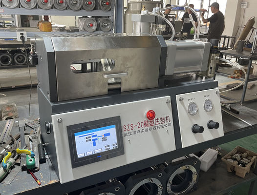 2.2KW 6kg/H Lab Twin Screw Extruder For High Molecular Material